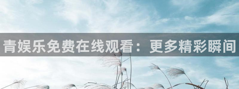 长征平台平台管网入口：青娱乐免费在线观看：更多精彩瞬间