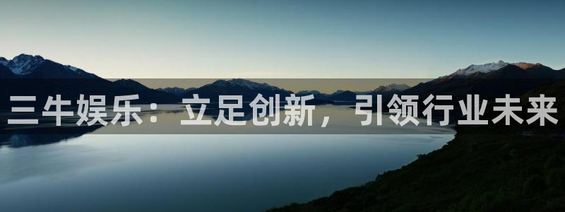 长征平台能源：三牛娱乐：立足创新，引领行业未来